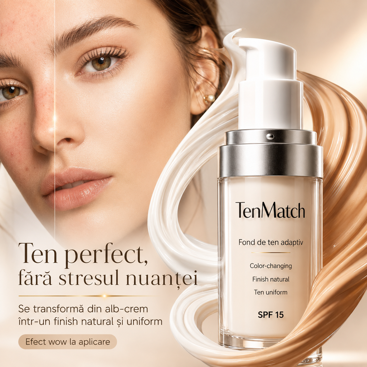 TenMatch – Fondul de ten care se adaptează pielii