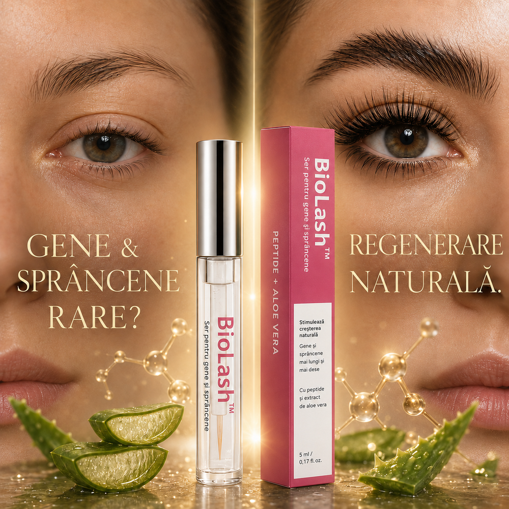 BioLash™ – Ser tratament Gene si Sprancene