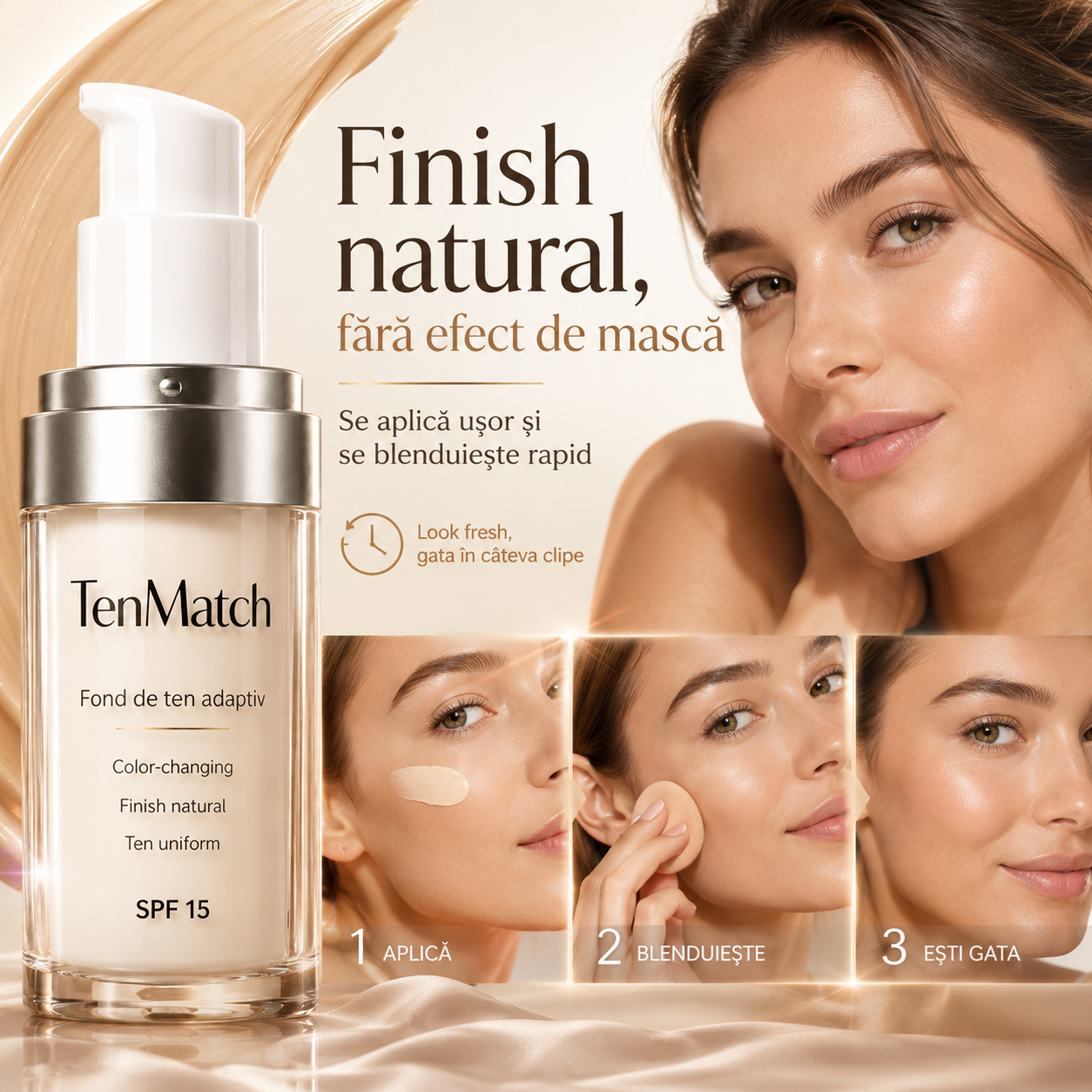 TenMatch – Fondul de ten care se adaptează pielii